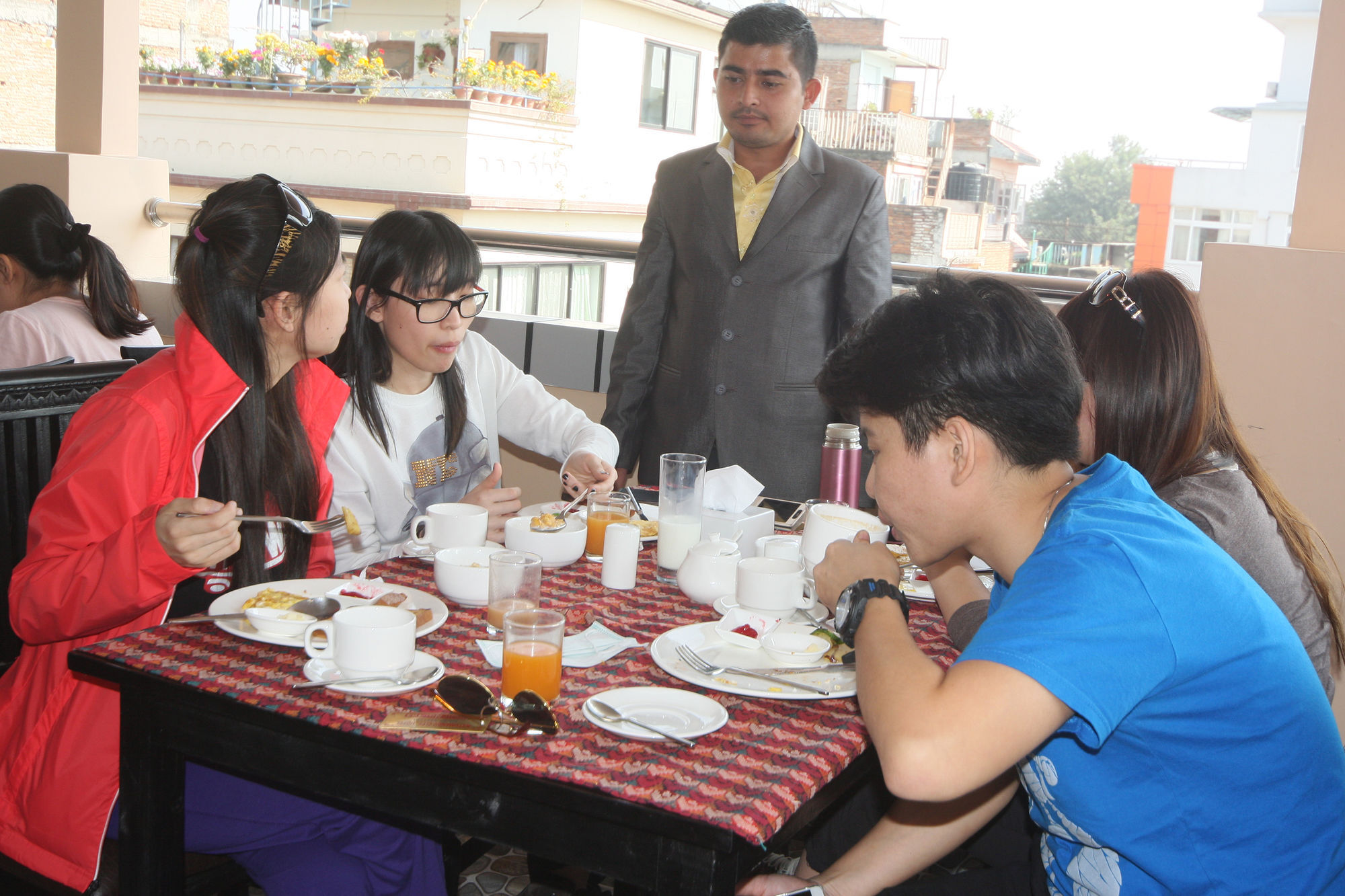 Kathmandu City Hotel Bagian luar foto